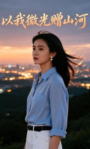 短剧《以我微光赠山河》海报