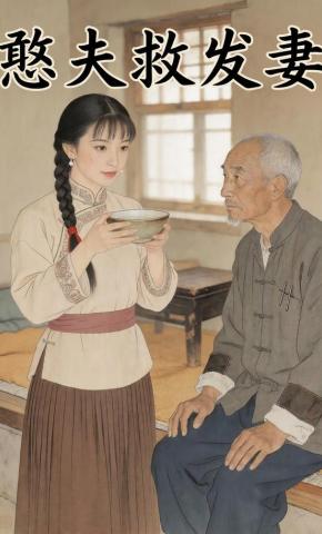 短剧《憨夫救发妻》海报