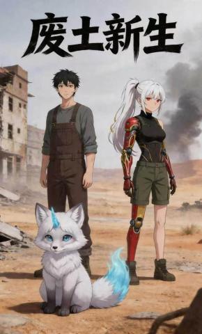 短剧《废土新生》海报