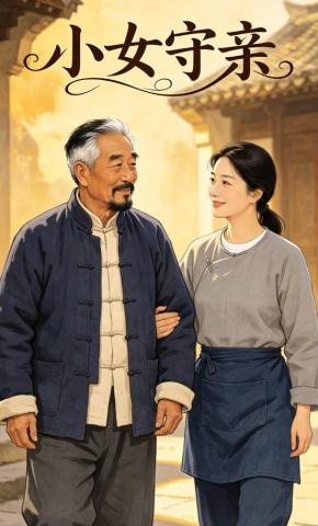 短剧《小女守亲》海报