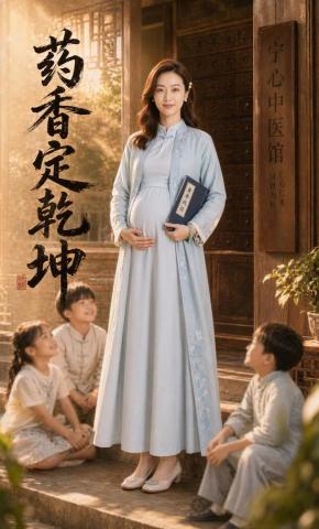 短剧《药香定乾坤》海报