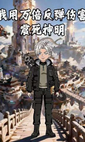 短剧《我用万倍反弹伤害震死神明》海报