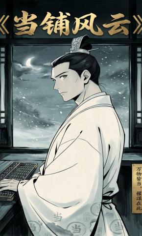 短剧《当铺风云》海报