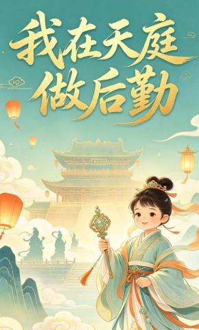 短剧《我在天庭做后勤1》海报