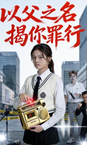 短剧《以父之名揭你罪行》海报