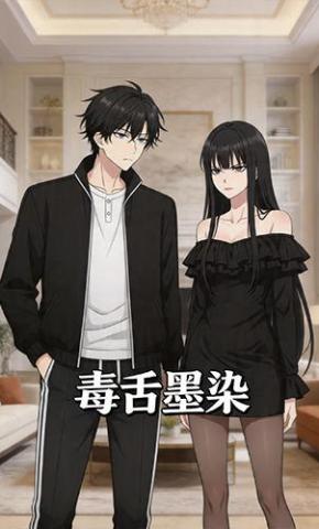 短剧《毒舌墨染》海报