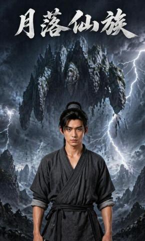 短剧《月落仙族》海报