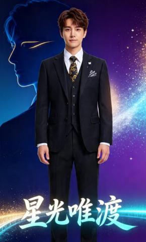 短剧《星光唯渡》海报