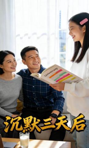 短剧《沉默三天后》海报