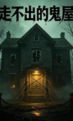 短剧《走不出的鬼屋》海报