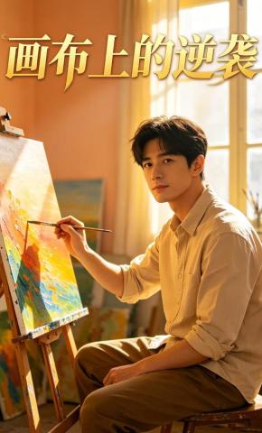 短剧《画布上的逆袭》海报