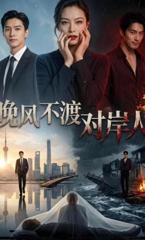 短剧《晚风不渡对岸人》海报