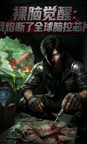 短剧《裸脑觉醒：我熔断了全球脑控芯片》海报