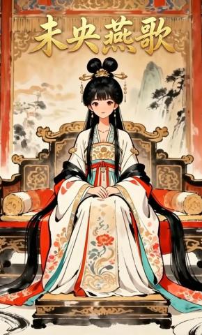 短剧《未央燕歌》海报