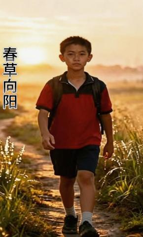 短剧《春草向阳》海报