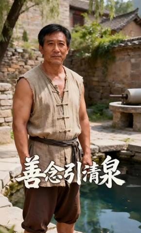 短剧《善念引清泉》海报