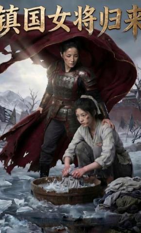 短剧《镇国女将归来》海报