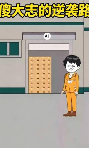 短剧《傻大志的逆袭路》海报