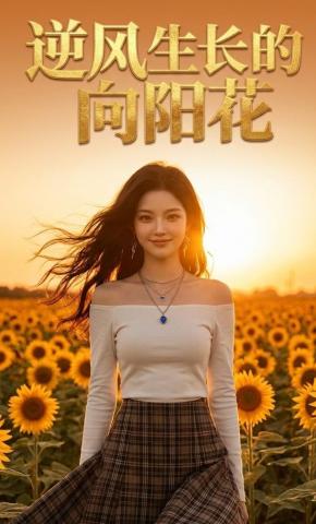 短剧《逆风生长的向阳花》海报