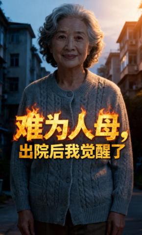 短剧《难为人母，出院后我觉醒了》海报