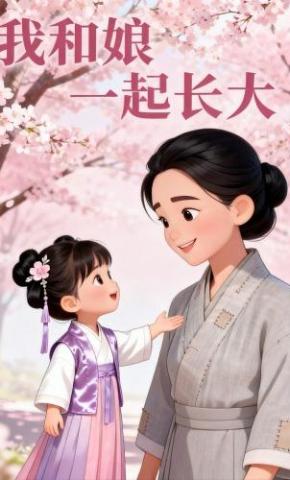 短剧《我和娘一起长大》海报