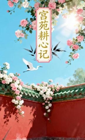 短剧《宫苑耕心记》海报