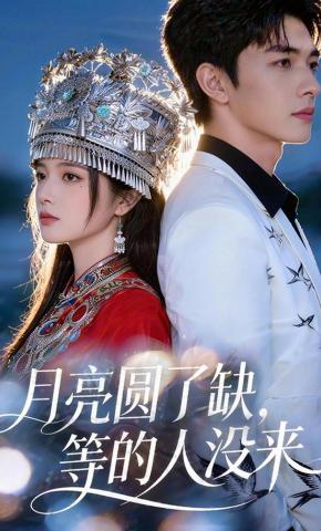 短剧《月亮圆了缺，等的人没来》海报