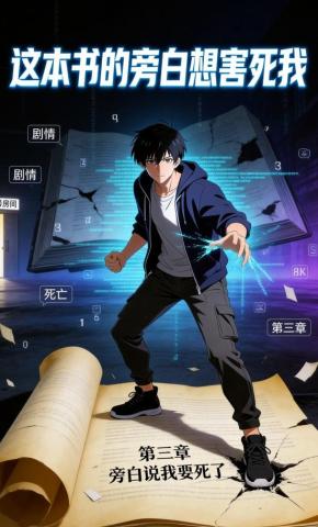 短剧《这本书的旁白想害死我》海报