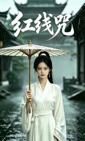 短剧《红线咒》海报
