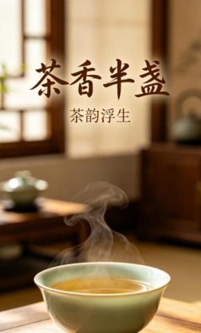 短剧《茶香半盏》海报