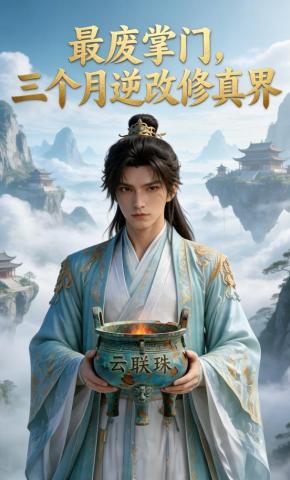 短剧《最废掌门，三个月逆改修真界》海报