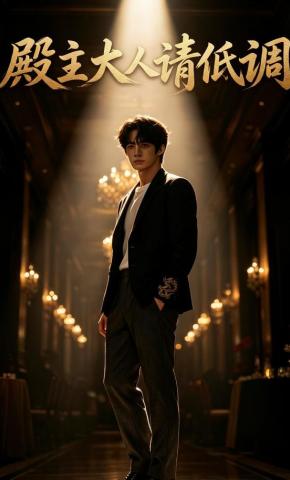 短剧《殿主大人请低调》海报