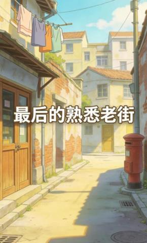 短剧《最后的熟悉老街》海报