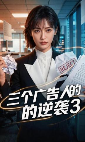 短剧《三个广告人的逆袭3》海报