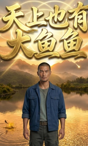 短剧《天上也有大鱼鱼》海报