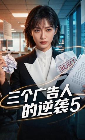短剧《三个广告人的逆袭5》海报