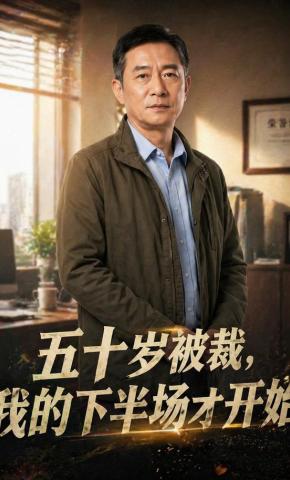 短剧《五十岁被裁，我的下半场才开始》海报