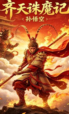 短剧《孙悟空，齐天诛魔纪》海报