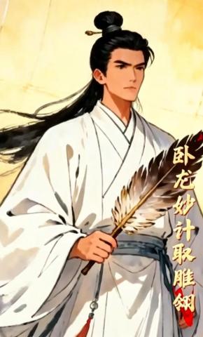 短剧《卧龙妙计取雕翎》海报