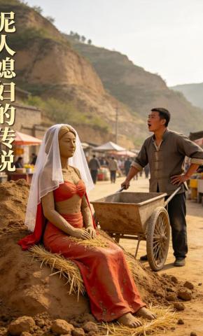 短剧《泥人媳妇的传说》海报