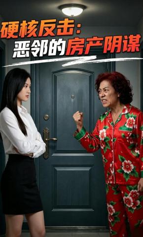 短剧《硬核反击：恶邻的房产阴谋》海报