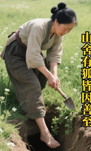 短剧《山舍有狐皆因善至》海报