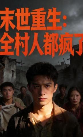 短剧《末世重生：全村人都疯了》海报