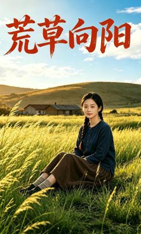 短剧《荒草向阳》海报