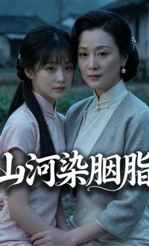 短剧《山河染胭脂》海报