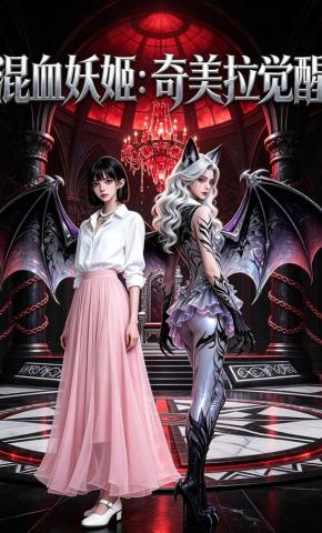 短剧《混血妖姬：奇美拉觉醒》海报