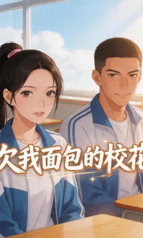 短剧《欠我面包的校花》海报