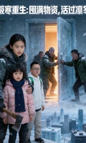 短剧《极寒重生：囤满物资，活过凛冬》海报