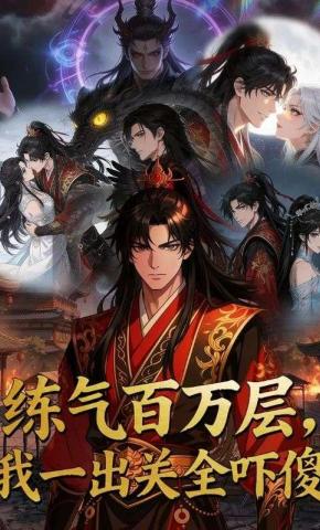 短剧《练气百万层，我一出关全吓傻》海报