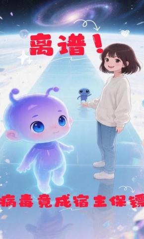 短剧《离谱！病毒竟成宿主保镖》海报